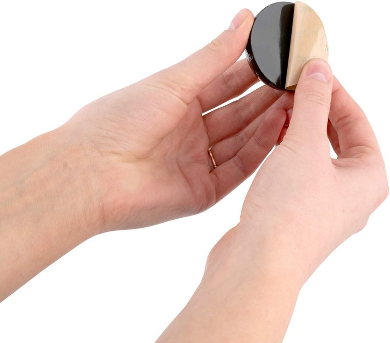 Isolate It! 1.5" Diameter Sorbothane Hemisphere Rubber Bumper Non-Skid Feet with Adhesive (4 Pack, 30 Duro) - Image 3